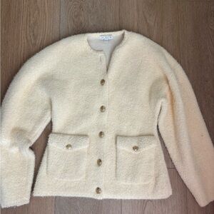 J. Crew Butter Yellow Cardigan